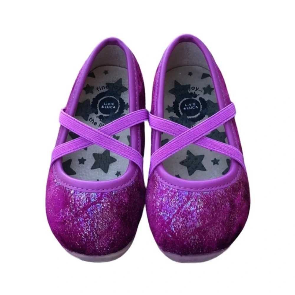 Livie & Luca Fuchsia Flats